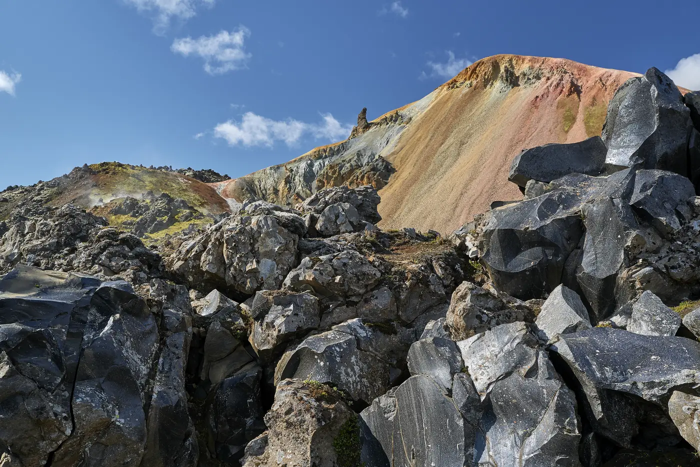 The coloured mountains of Landmannalaugar